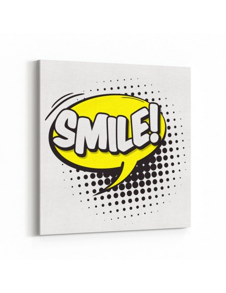 PopArt Smile! Kanvas Tablo