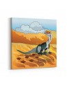 Dinozor - Dilophosaurus Kanvas Tablo