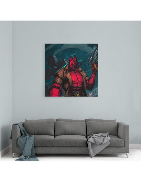 Hellboy Kanvas Tablo