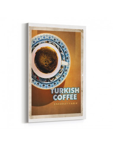 Türk Kahvesi Kanvas Tablo