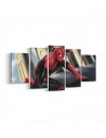 Spiderman Parçalı Kanvas Tablo