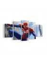 Spiderman Parçalı Kanvas Tablo