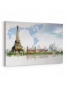 Eyfel Kulesi - Paris Kanvas Tablo